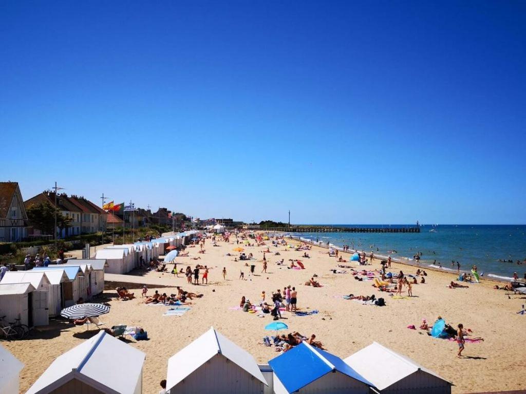 "O'Dbark" - Duplex 2 Etoiles - A 100M De La Plage Avec Jardin Courseulles-sur-Mer Ngoại thất bức ảnh